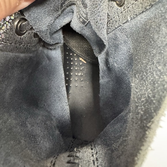 Dr. Doc Martens Boots Pascal Metallic 37 EU Womens 6 US Combat Iridescent 1460 - Picture 8 of 14